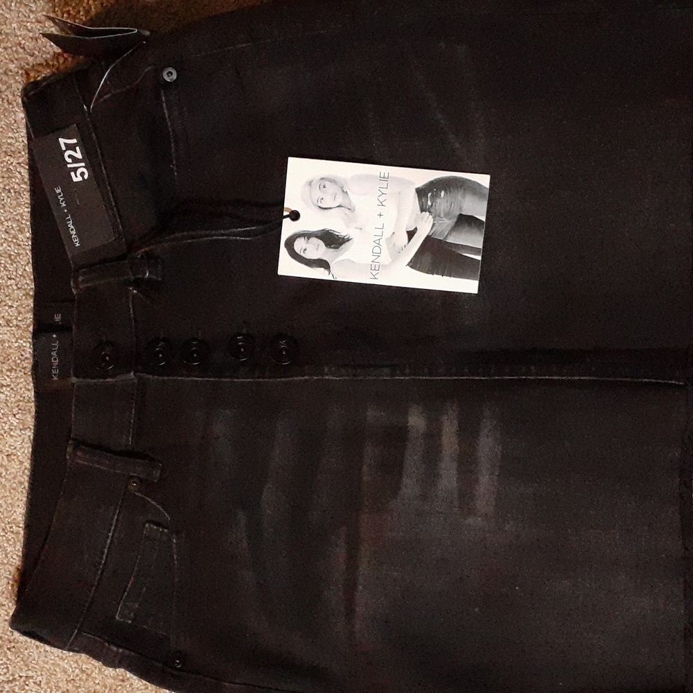 Kendall & Kylie Denim Mini Skirt | Size 5/27 | Steam Punk